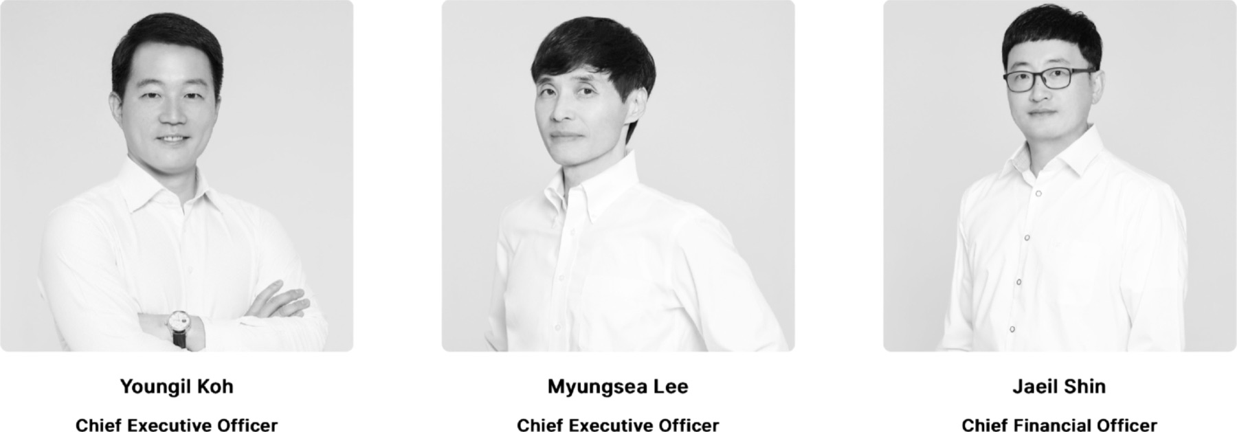 지놈오피니언 CEO · CFO 프로필